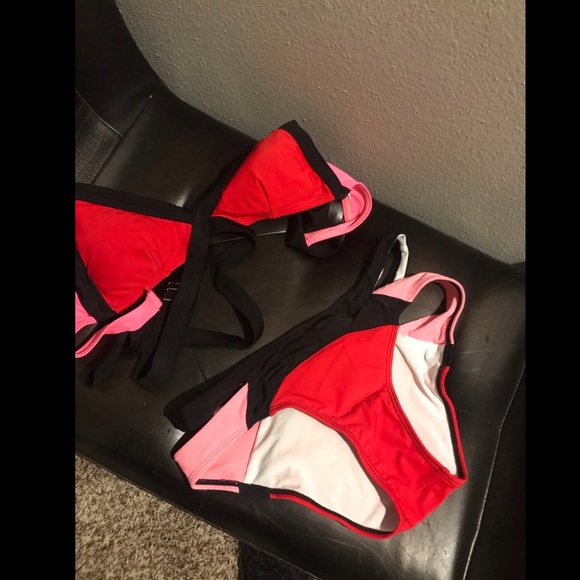 Color block strappy agent provocateur dupe bikini - Picture 2 of 2